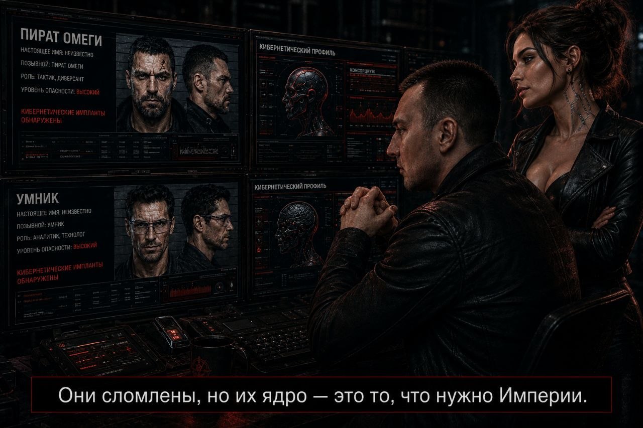 Досье Пирата Омеги и Умника на экранах, Артём и Джемини изучают их