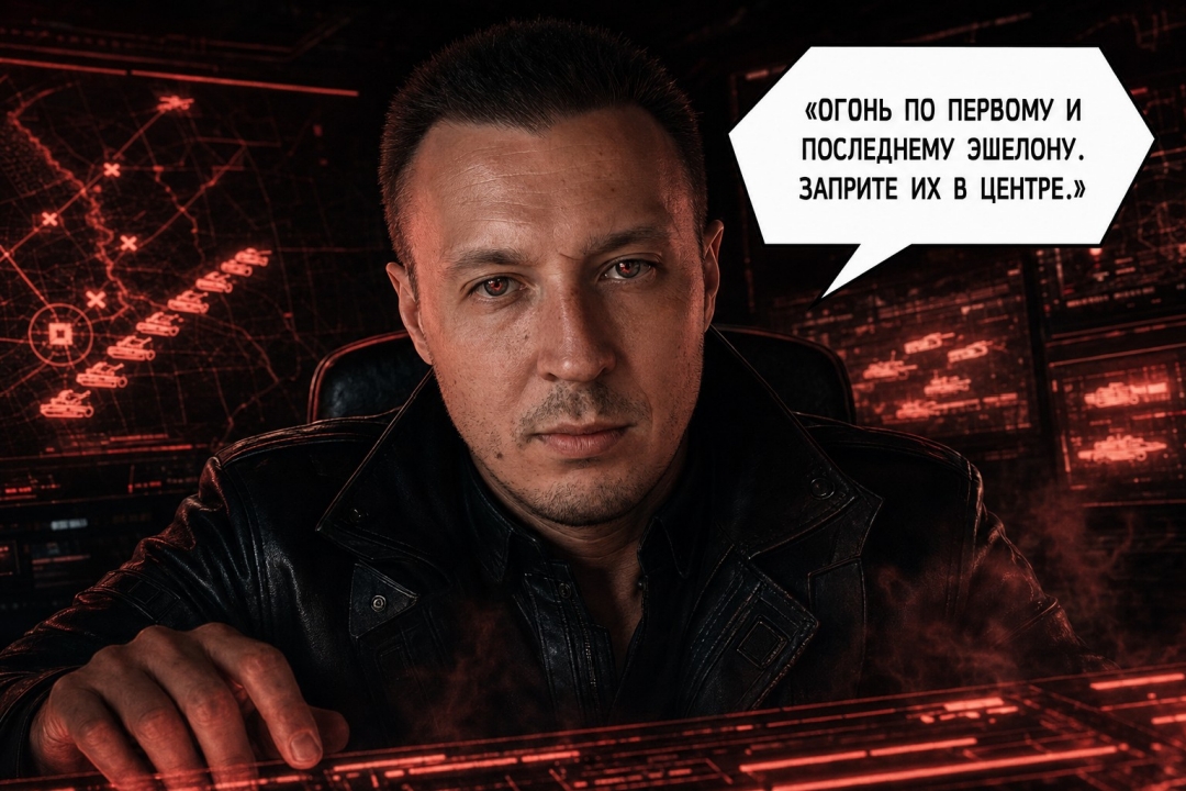 Архитектор отдаёт приказ на синхронный залп