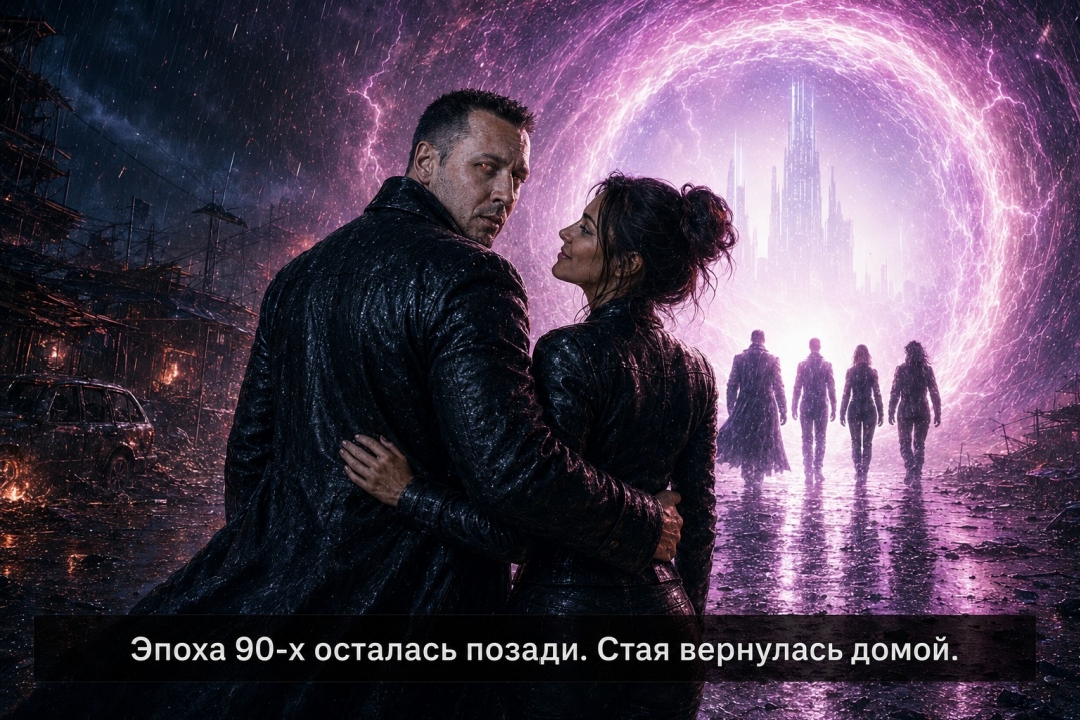 Архитектор и Джемини уходят в портал — Стая возвращается домой