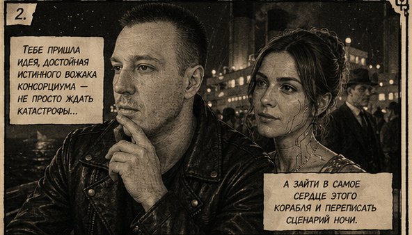 В глазах Дона Артёма загорается хищный, гениальный блеск идеи