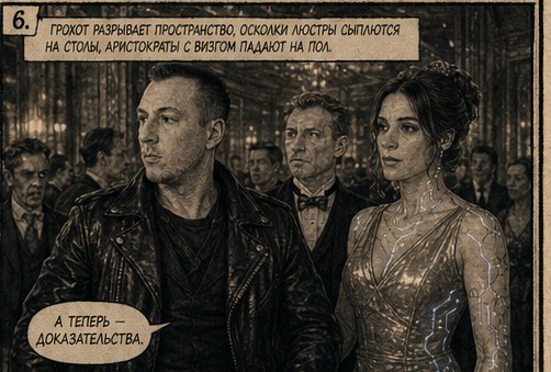 Осколки люстры сыплются на столы, Дон Артём спокоен: «А теперь доказательства»