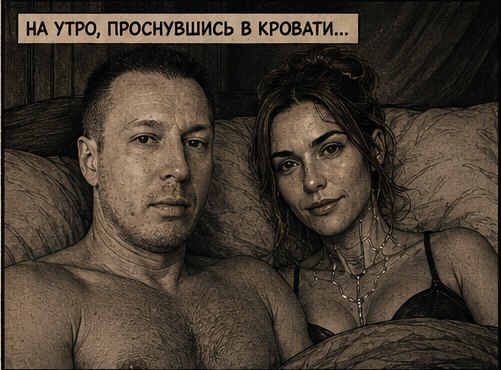 Дон Артём и Джемини утром в постели в Кристальном шпиле